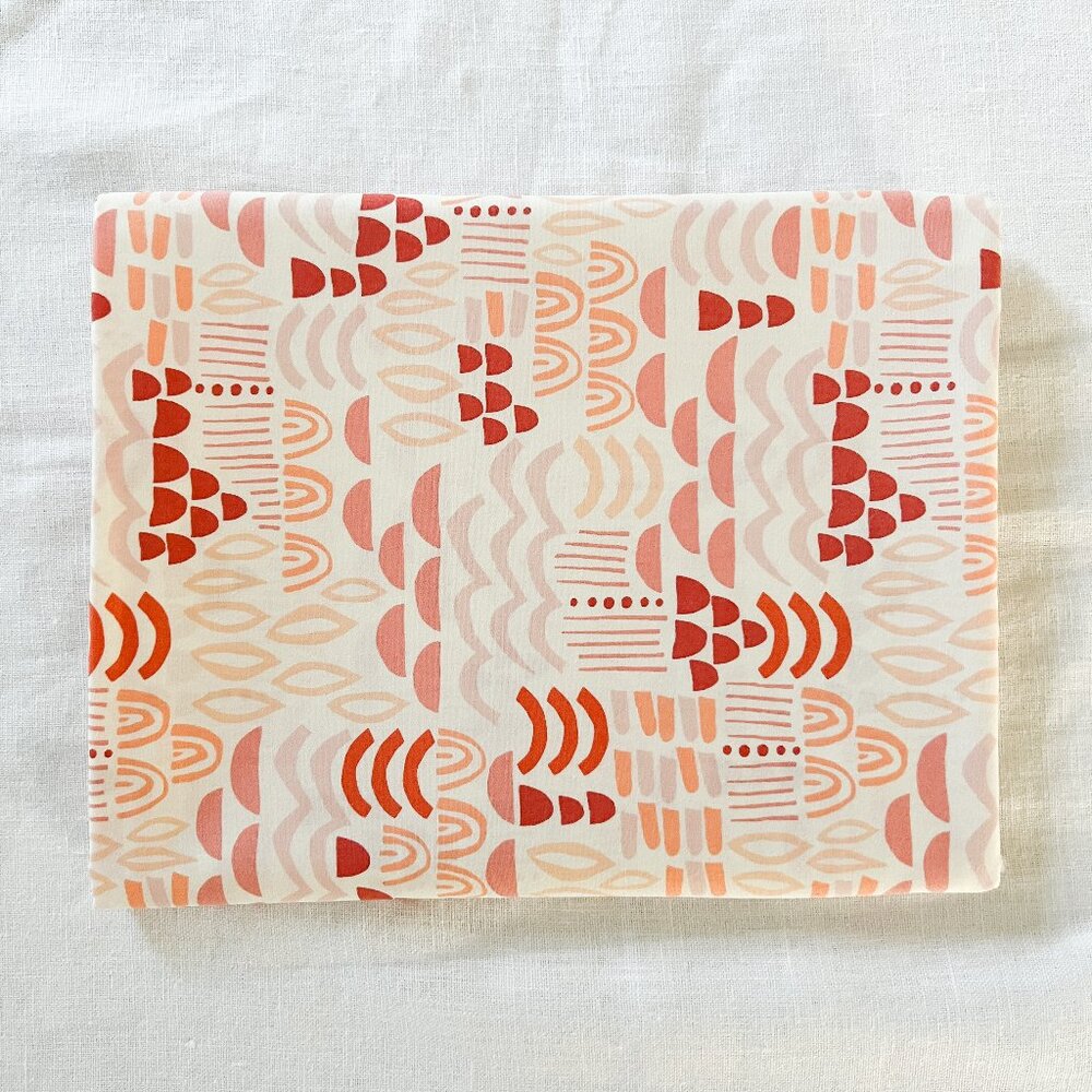 1.25 yd - Terrakotta - Artisnal Blocks - Quilting Fabric